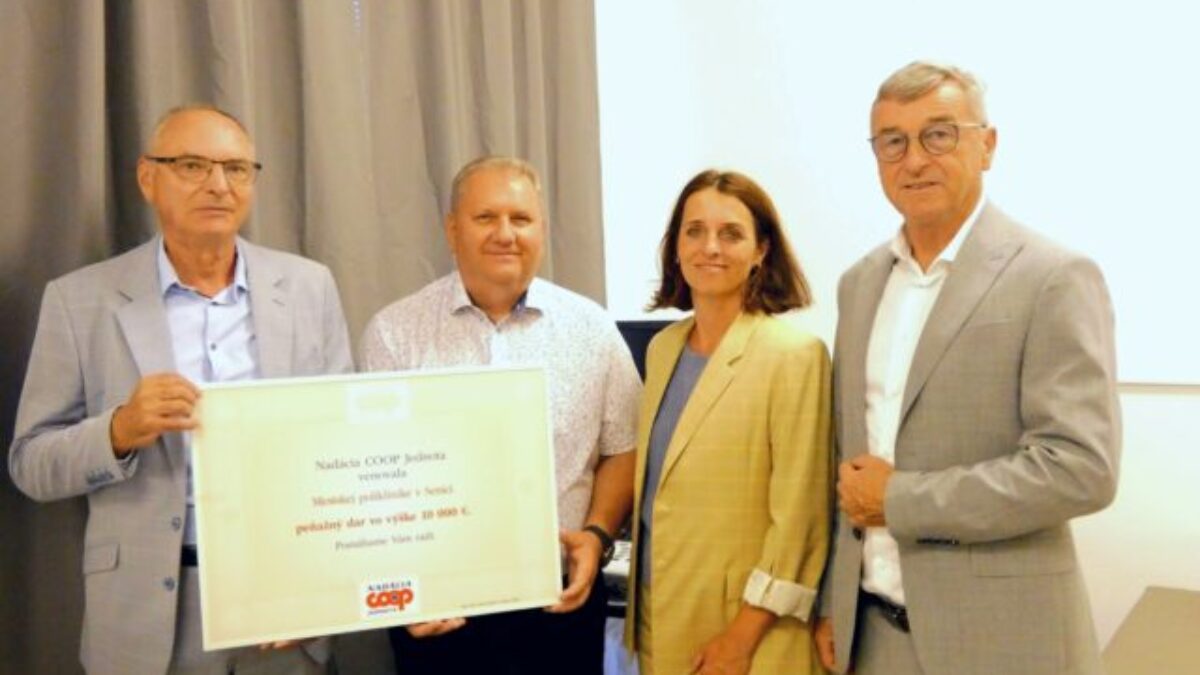 Nové sonografické vybavenie v Senici s podporou Nadácie COOP Jednota