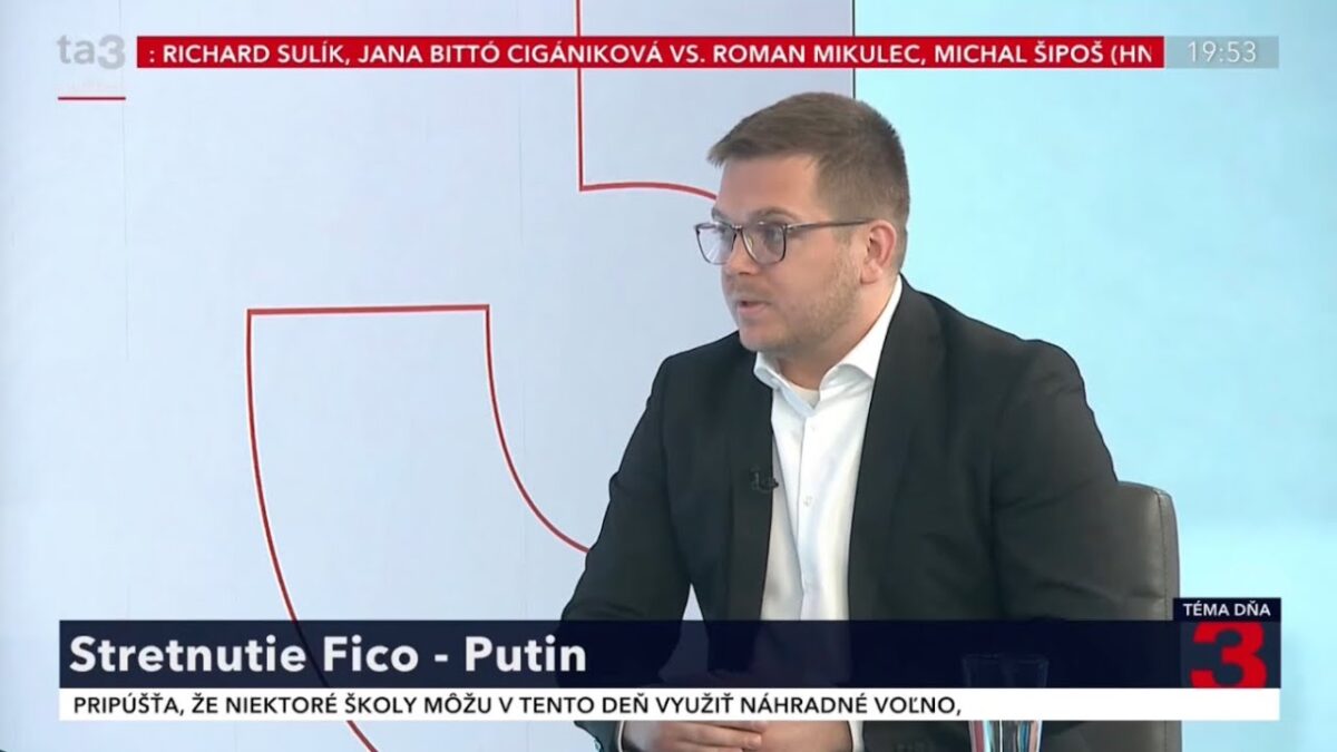 I. Melicher: Ak nemá EÚ gule na dialóg, tak ich má R. Fico, ktorého politika je to, čo Európe chýba