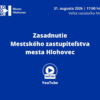 Mesto Hlohovec: ZASADNUTIE MSZ MESTA HLOHOVEC