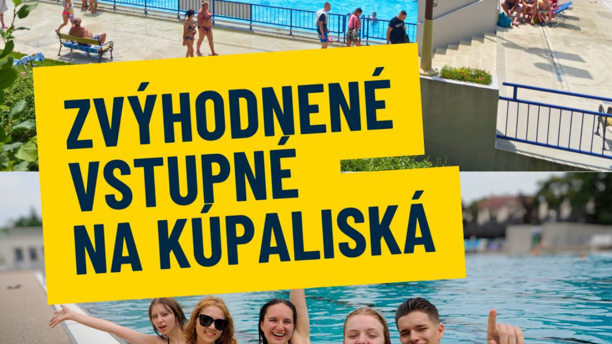 Mesto Košice: POSLEDNÉ DNI PRÁZDNIN SO ZĽAVOU VIAC AKO 40 %!