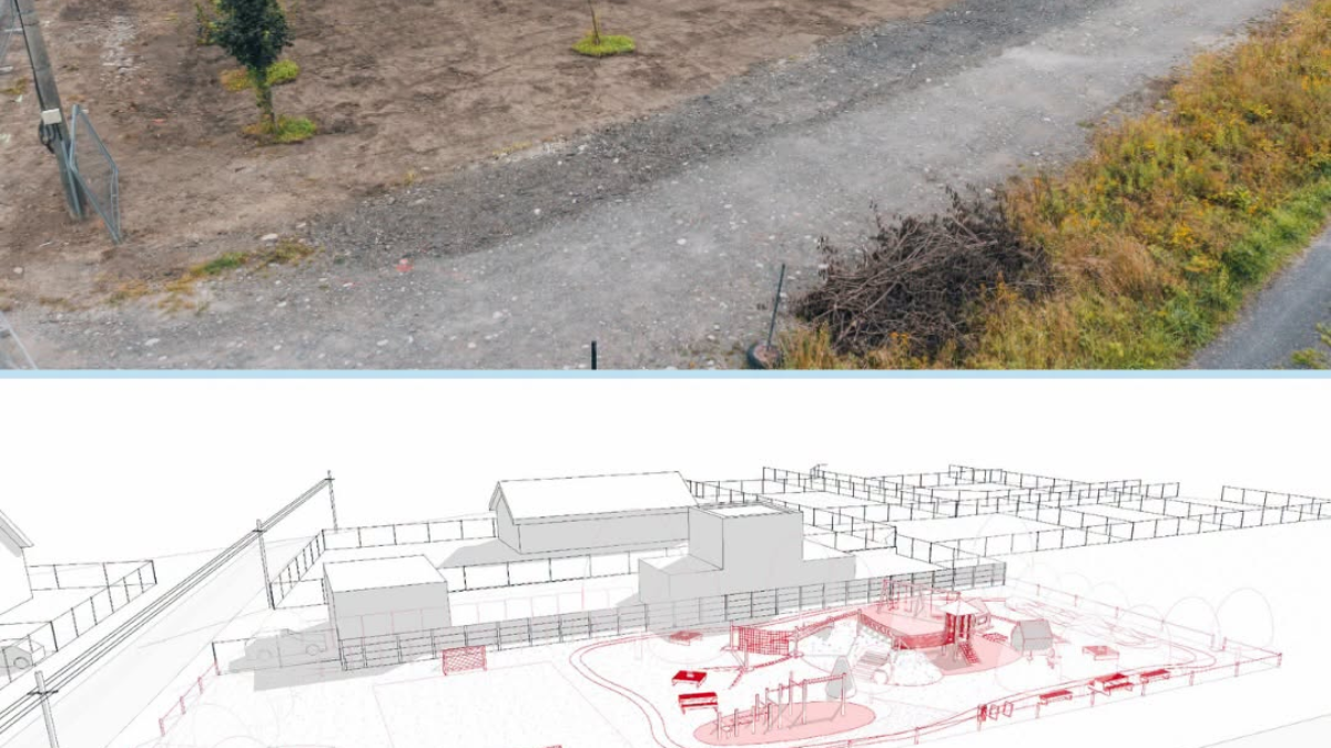 Mesto Liptovský Mikuláš: V Stošiciach rastie nová oddychová zóna  Odovzdali sme stavenisko a začíname s výstavbou. Na ploche 1653 m² vznikne miesto pre deti, šport aj oddych.