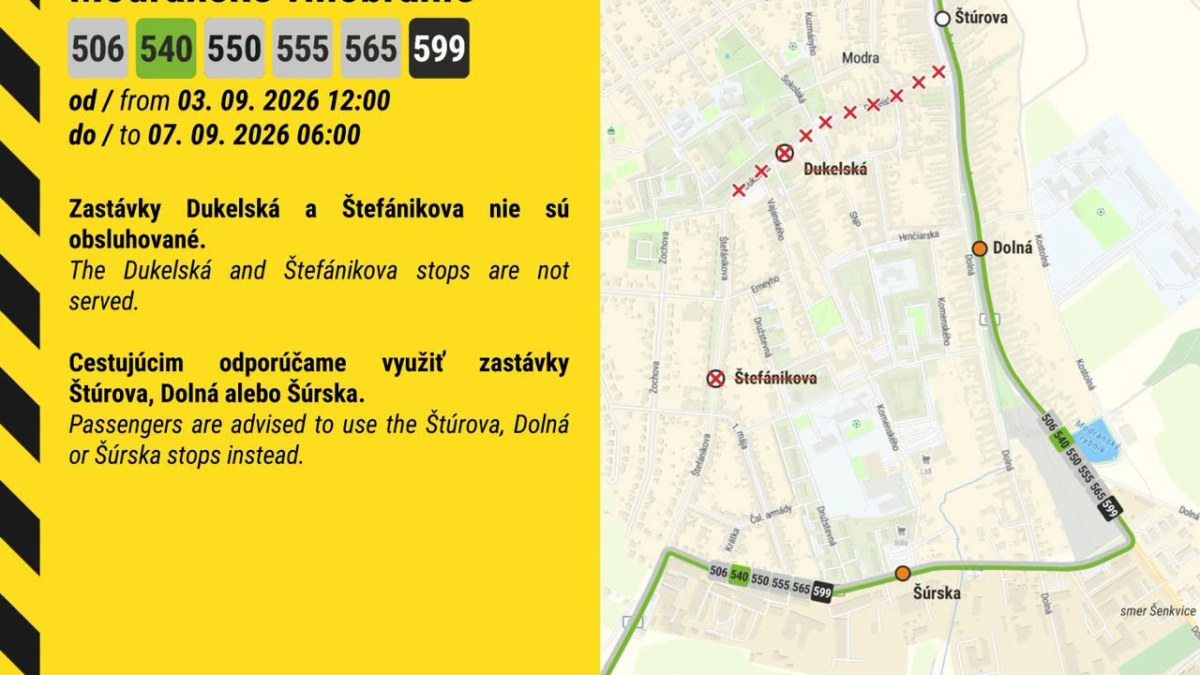 Mesto Modra: MODRANSKÉ VINOBRANIE – POSILNENIE AUTOBUSOVEJ DOPRAVY