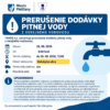 Mesto Piešťany: PRERUŠENIE DODÁVKY PITNEJ VODY NA HOLUBYHO ULICI