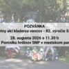 Mesto Sereď: PRIPOMEŇME SI 82. VÝROČIE SNP