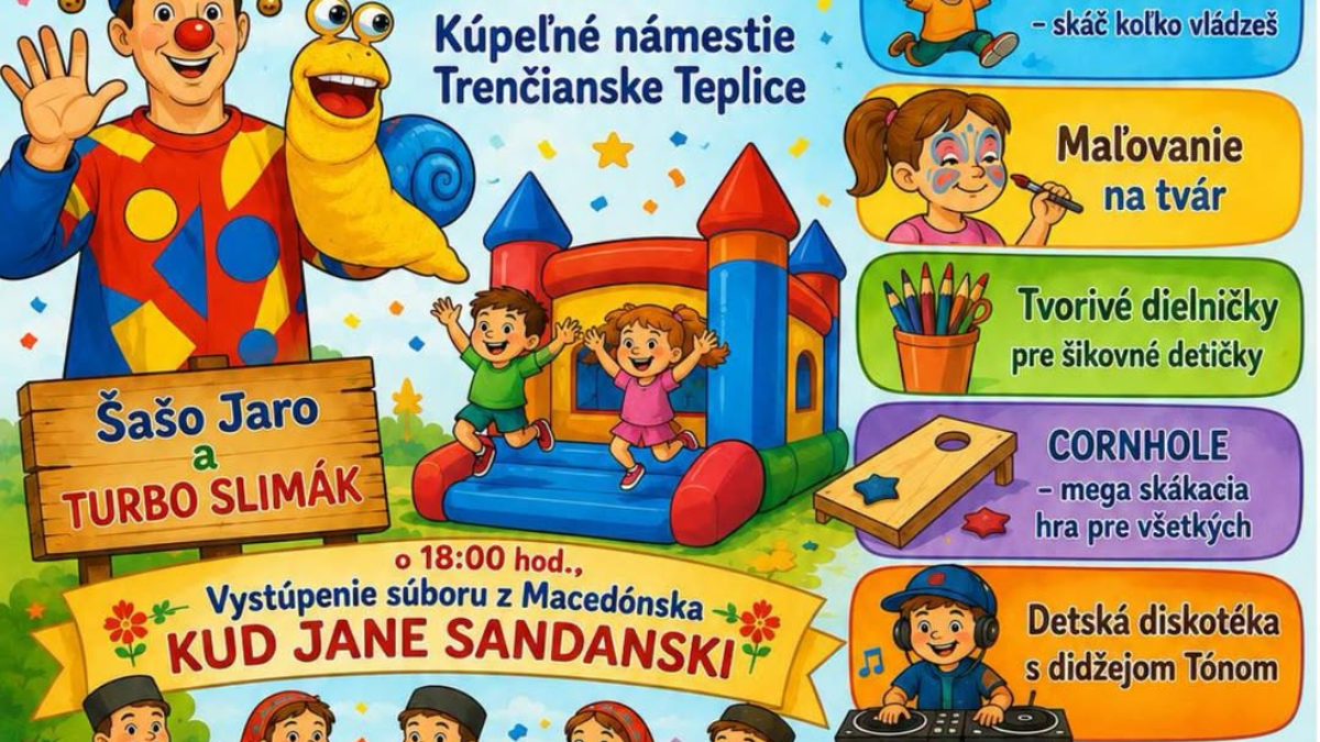 Mesto Trenčianske Teplice: BODKA ZA PRÁZDNINAMI 2026